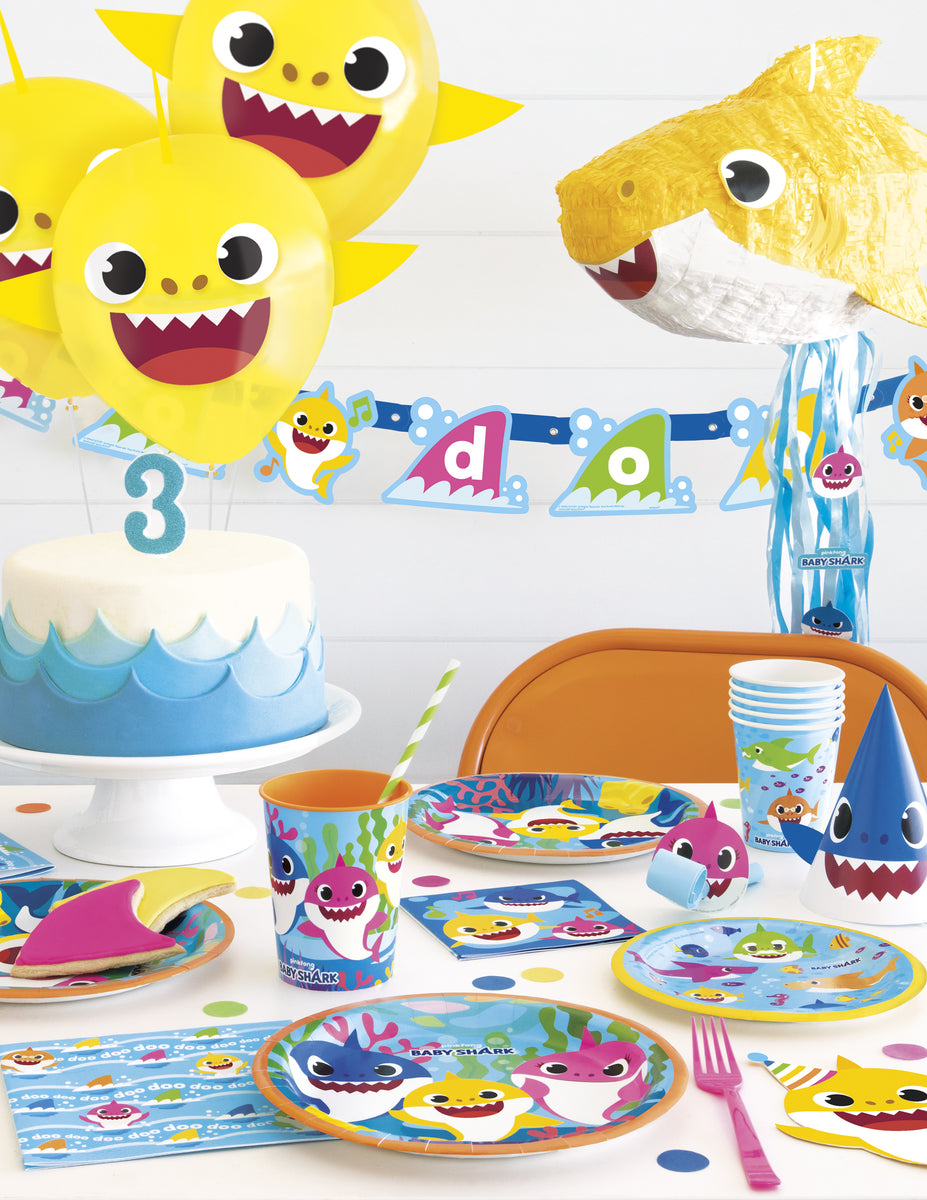 Baby Shark Birthday Party Supplies Surrey Vancouver Canada – Value Town Party  Supplies & More