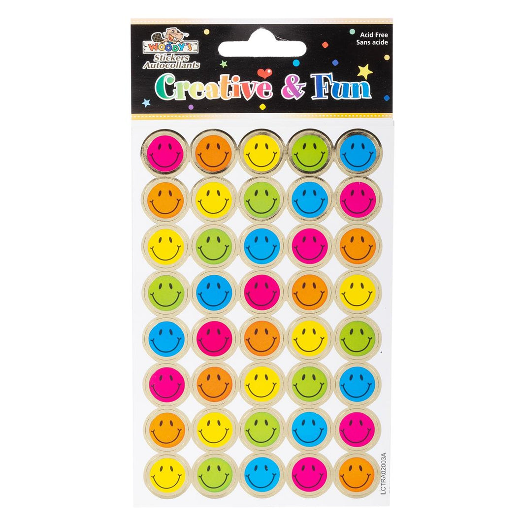 Happy Face Stickers