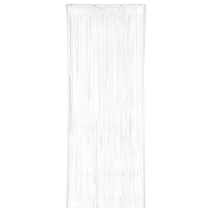 Frosty White Plastic Curtain