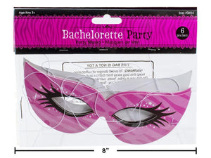 Bachelorette Paper Masks
