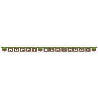 Minecraft Birthday Party Banner