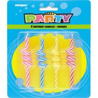 Strip Coil Birthday Candles