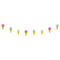 Load image into Gallery viewer, Honeycomb Ice Cream Paper Garland
