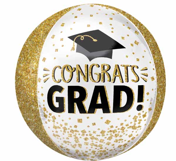 Congrats Grad! Foil Balloon