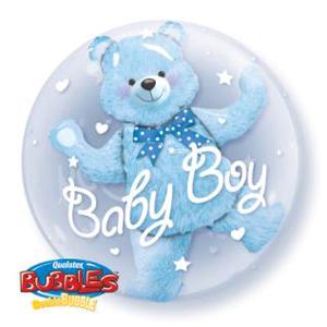 "Baby Boy" Deco Bubble Balloon