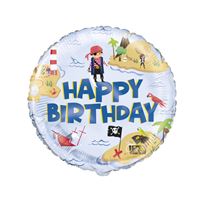 Pirate Birthday Party 18" Foil Balloon