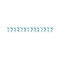 Mermaid Party Glitter Garland Banner