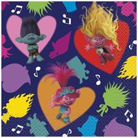 Trolls Birthday Party Luncheon Napkins