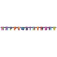 Trolls "Happy Birthday" Jointed Banner  6.25 ft