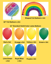 Load image into Gallery viewer, Rainbow Birthday Party Kit
