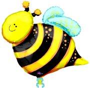 Happy Bee Supershape Foil Balloon