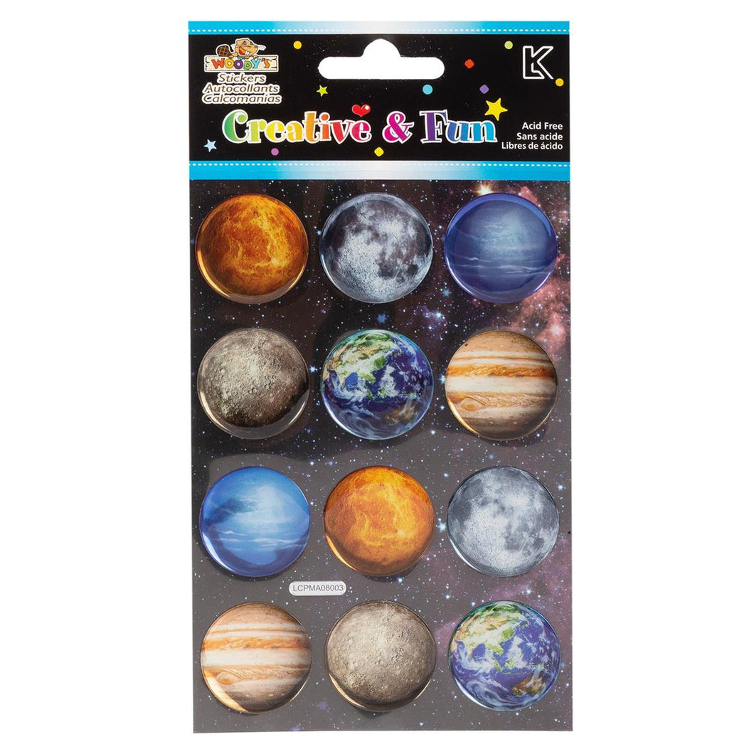 Space Themed Stickers
