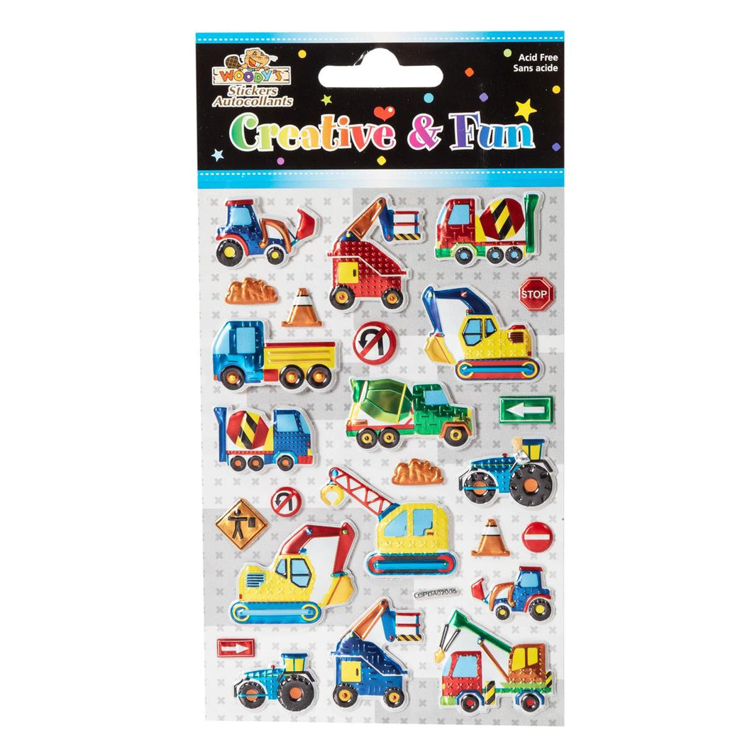 Construction Truck Stickers