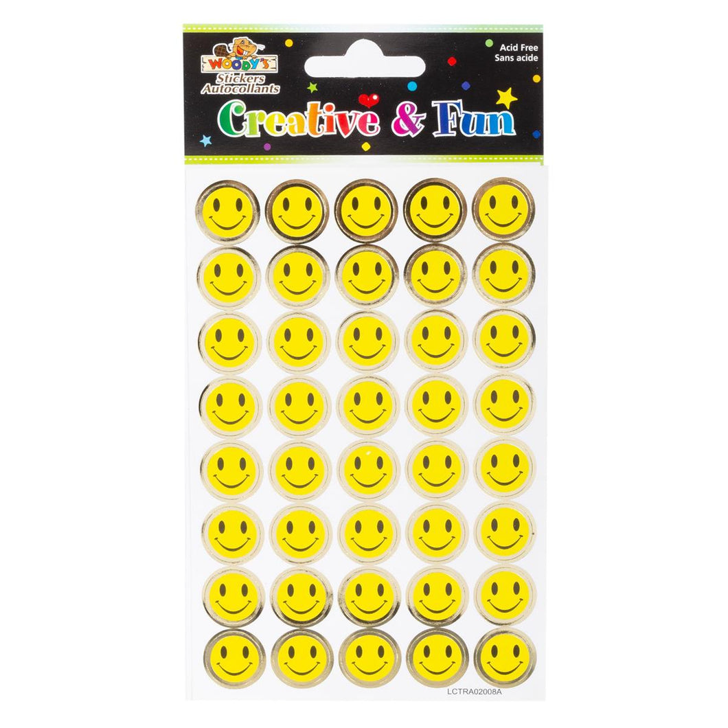 Happy Face Stickers