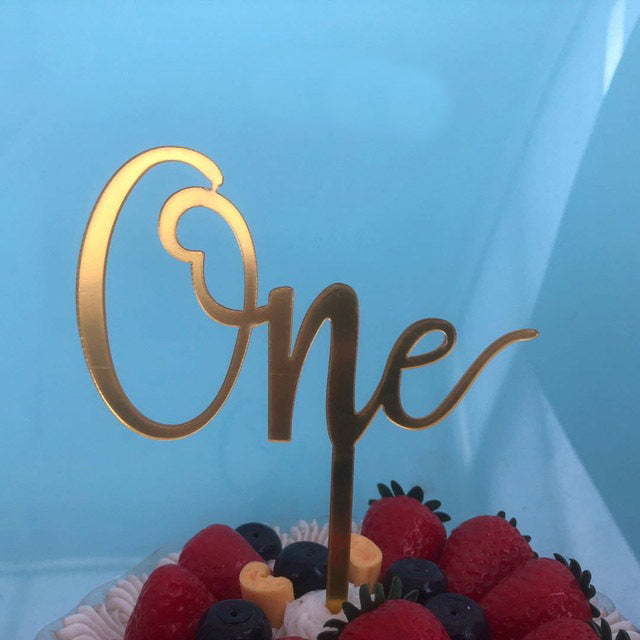 First Birthday Cake Topper