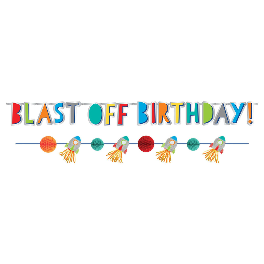 Outer Space Birthday Party Banner Kit