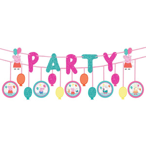 Peppa Pig Party Banner Kit
