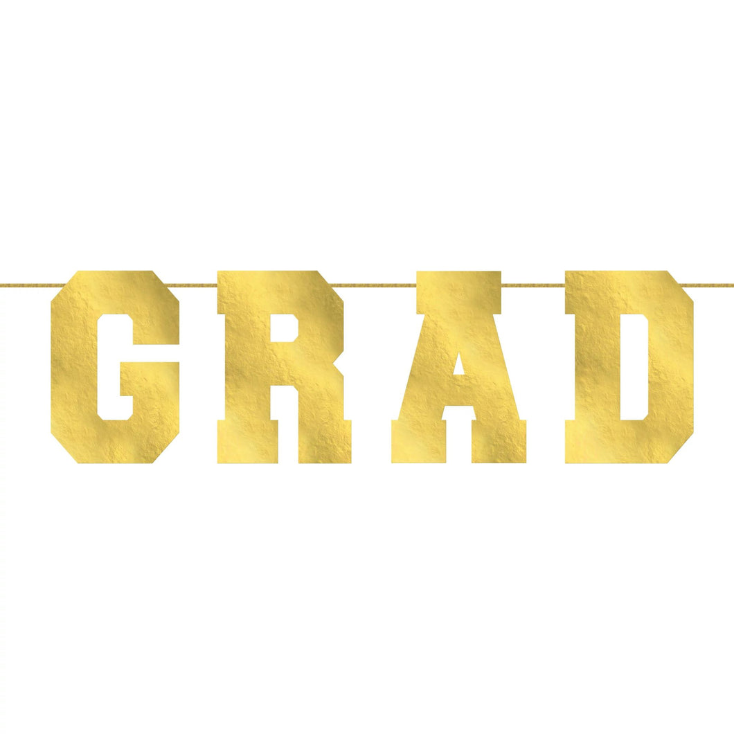 Graduation Oversized Collegiate Letter Banner