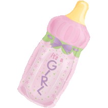 "it's a GIRL" Supershape Foil Balloon
