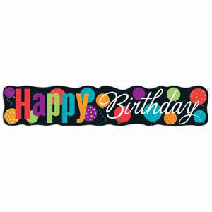 Classic Birthday Party Jointed Banner 4.5 ft