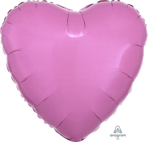 18" Pink Heart Shaped Foil Balloon