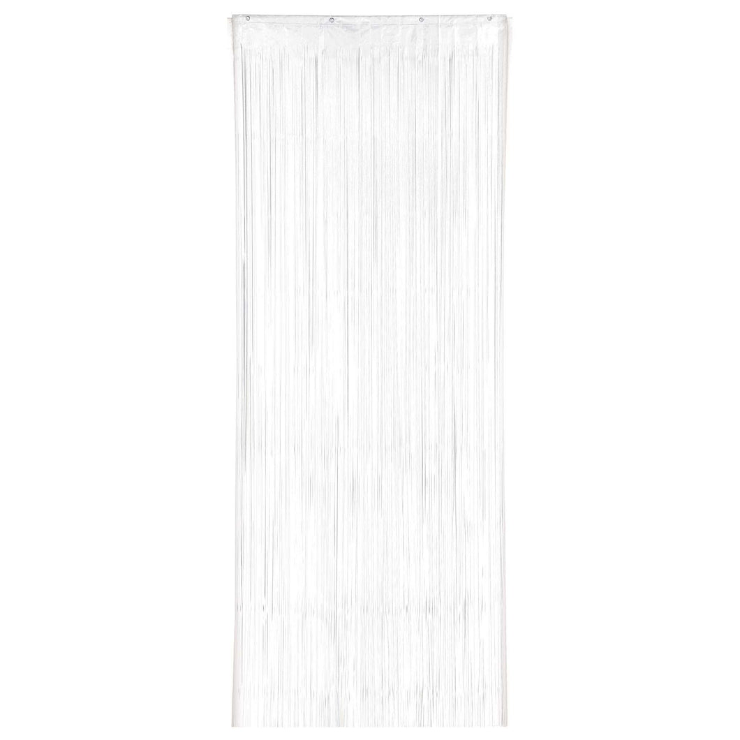 Frosty White Plastic Curtain