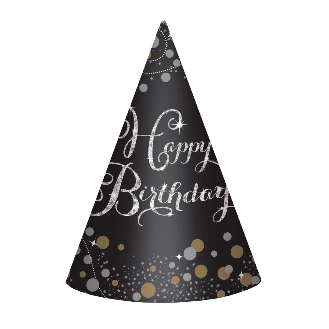 Sparkling Celebration Paper Cone Hats