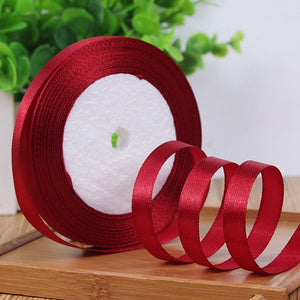 Red Satin Ribbon - 15mm x 25yards