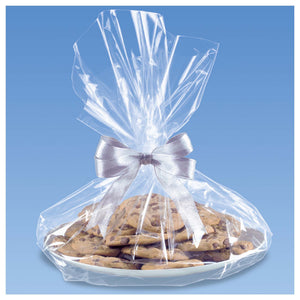 6ct Clear Cello Tray Bag