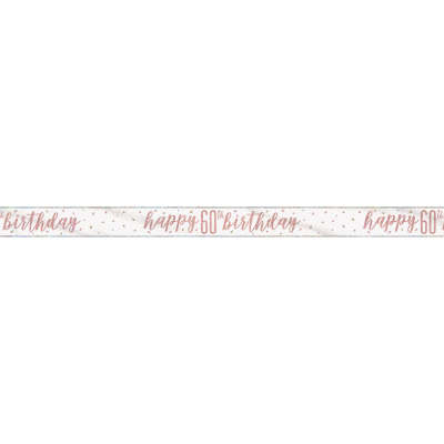 Rose Gold Foil Banner 