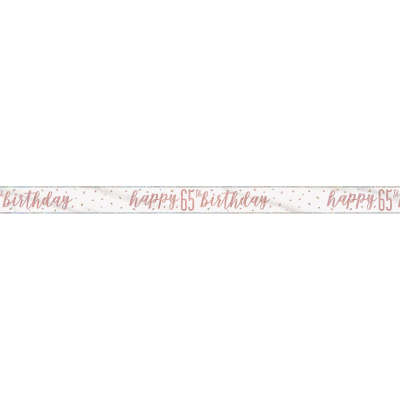 Rose Gold Foil Banner 