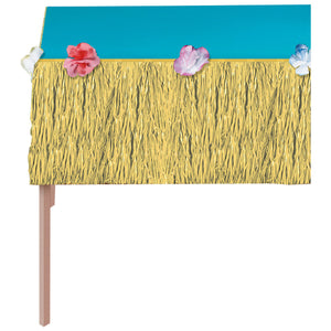 Natural Colored Grass Mini Paper Table Skirt
