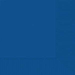 Royal Blue 2-Ply Luncheon Napkins - 40 ct