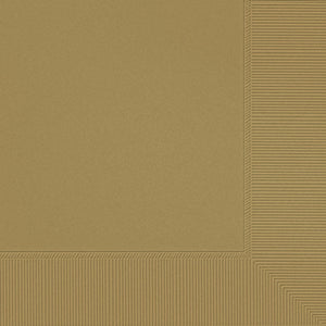 Gold 2-Ply Luncheon Napkins - 40 ct