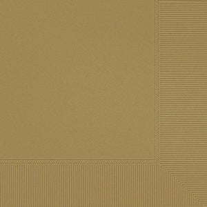Gold 2-Ply Luncheon Napkins - 40 ct