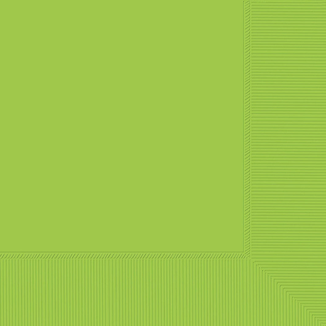 Lime Green 3-Ply Luncheon Napkins - 20 ct