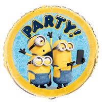 Minions Party 18" Foil Balloon