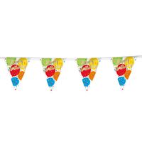 Glitzy Gold Birthday Flag Banner