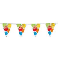 Glitzy Gold Birthday Flag Banner