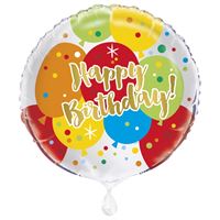 Glitzy Gold Birthday Foil Balloon