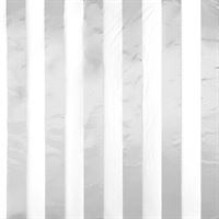 Silver Foil Stripes Luncheon Napkins