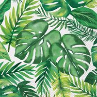 Palm Tropical Luau Luncheon Napkins 16ct