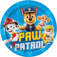 Paw Patrol Round 9" Dinner Plates 8ct