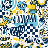 Minions Party Beverage Napkins