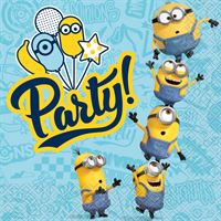 Minions Party Luncheon Napkins