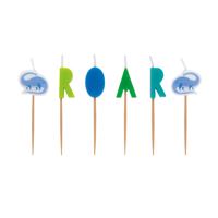 Dinosaur Pick Birthday Candles