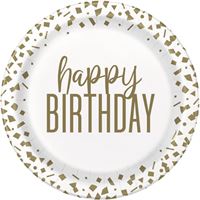 Elegant Gold Birthday Round 7