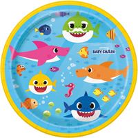 Baby Shark Party Dessert Plates