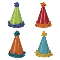 Pom Pom Mini Party Hats