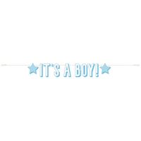 "IT'S A BOY!" Banner